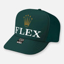 FLEX DAYTONA CURVED BILL PIT CREW HAT-1