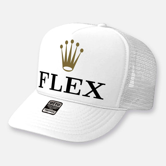 FLEX DAYTONA CURVED BILL PIT CREW HAT