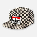 CHECKERBOARD PIT CREW PATCH HAT COLLECTION BLACK-WHITE-1
