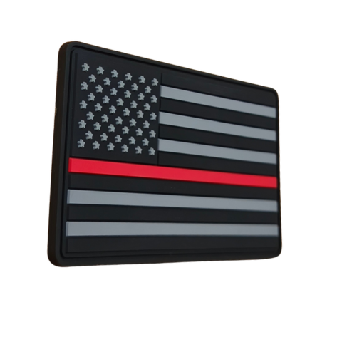 Stealth Fire Flag PVC Patch