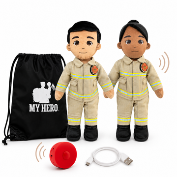 Firefighter Doll | Fireman Doll & Recordable Plush