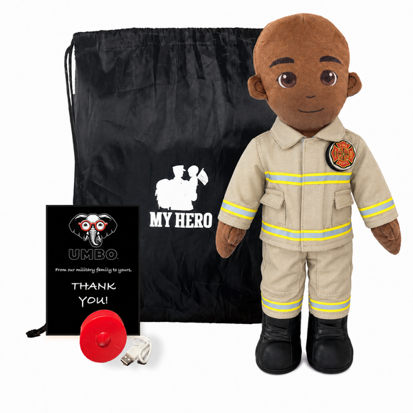 Firefighter Doll | Fireman Doll & Recordable Plush