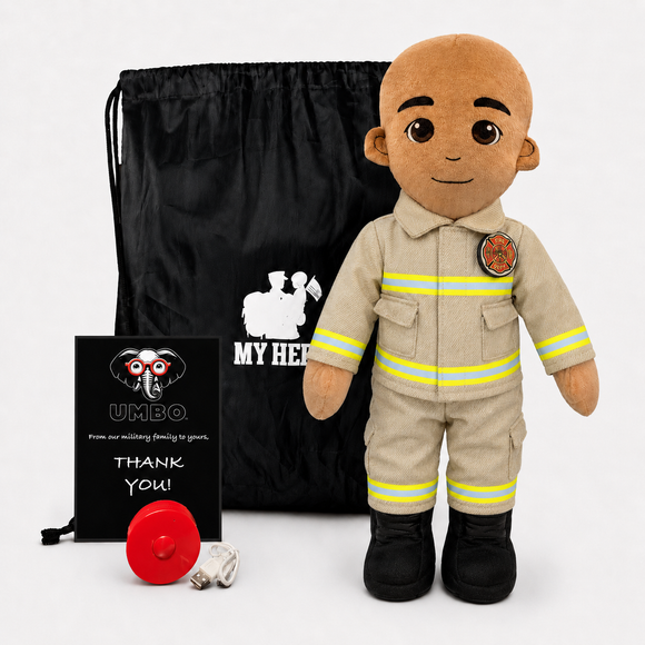 Firefighter Doll | Fireman Doll & Recordable Plush