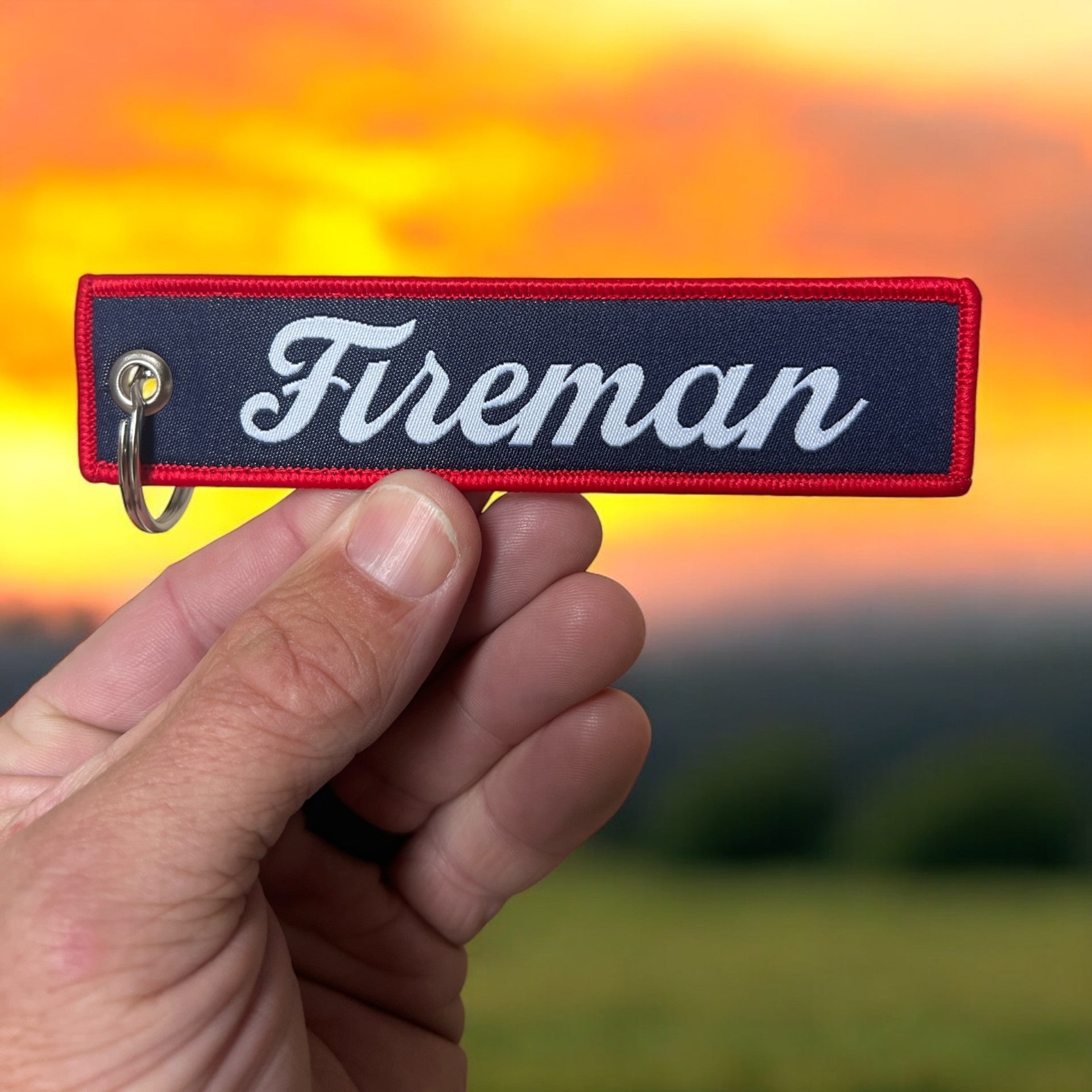Fireman Key Chain