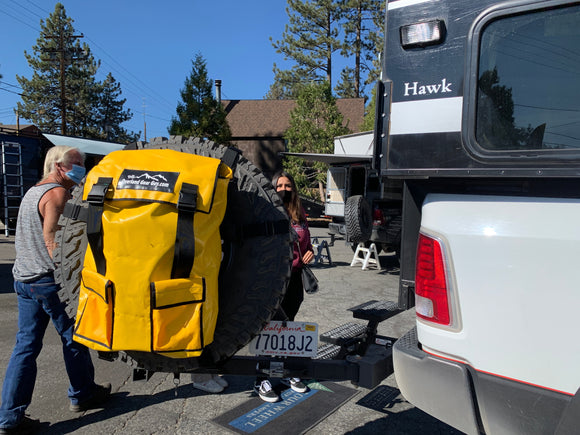 Spare Tire Trash Bag