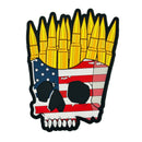 American Flag Freedom Fries - 3.75" PVC Patch-2