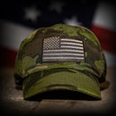 Tropic Multicam Full Fabric American Flag Range Hat-5