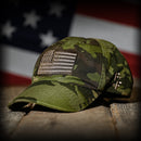Tropic Multicam Full Fabric American Flag Range Hat-4