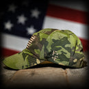 Tropic Multicam Full Fabric American Flag Range Hat-2