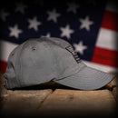 Wolf Grey Full Fabric American Flag Range Hat-4