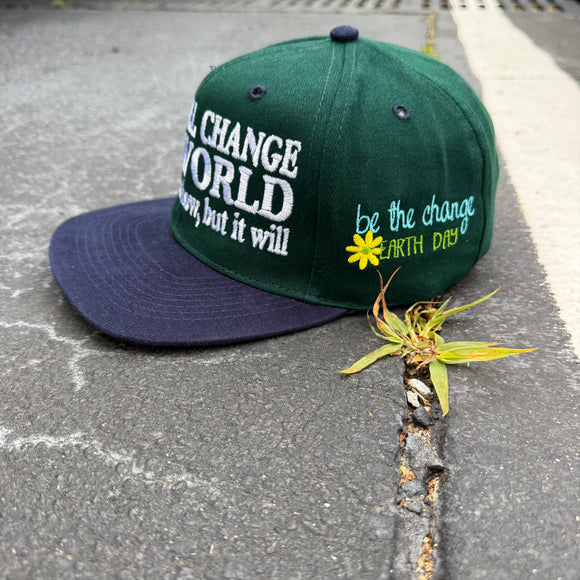 Beer Will Change The World Hat Custom Embroidered
