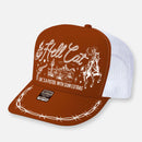 HELL CAT CURVED BILL HAT-14