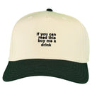 If you can read this buy me a drink hat Custom Embroidered￼-1