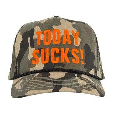 Today Sucks Custom Embroidered Hat