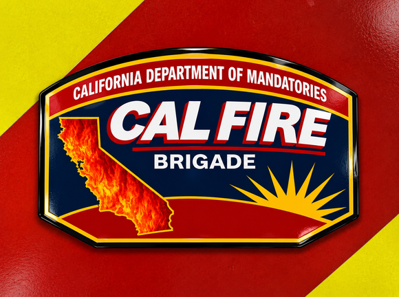 Calfire Brigade Decal
