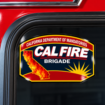 Calfire Brigade Decal