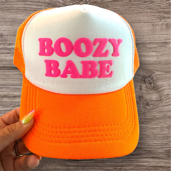 Trucker Hat -  Boozy Babe