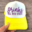 Trucker Hat -  Drinks Well With Others-1