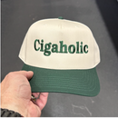 Cigaholic St. Patrick’s Day Hat Custom Embroidered Unisex Adjustable Cap-2