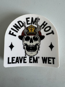 Find Em Hot Stickers - 3 Pack - 0