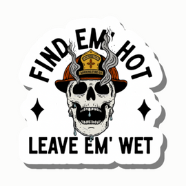 Find Em Hot Stickers - 3 Pack