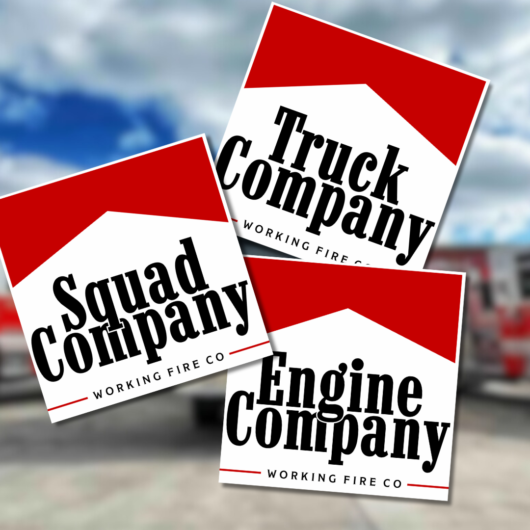 Company Stickers - 3 Pack