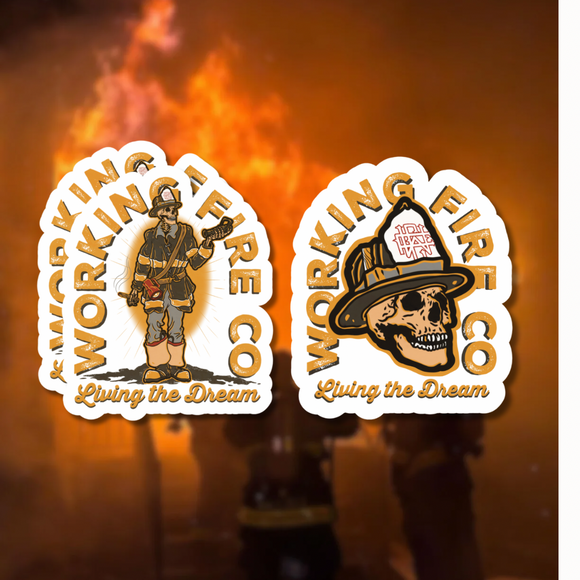 Living The Dream Stickers - 3 Pack