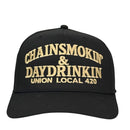 ChainSmokin & Day Drinkin Hat Custom Embroidered-1