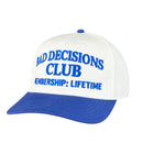 Bad Decisions Club Trucker Hat Custom Embroidered Cap-2