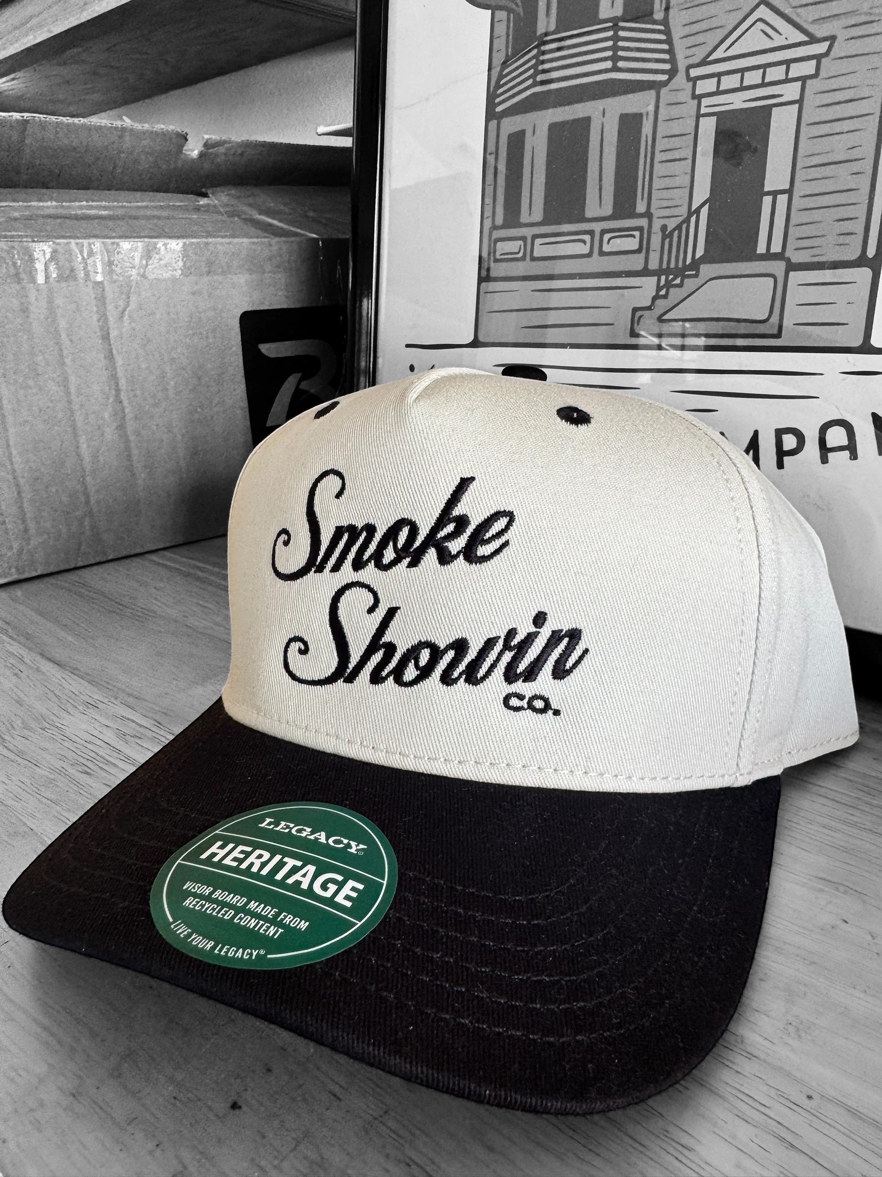 Script Text Fire Hat Legacy Script Hat | American Fire Brigade