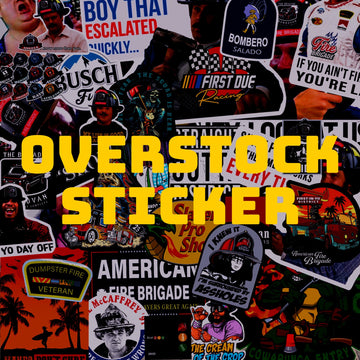 Overstock Sticker
