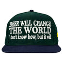 Beer Will Change The World Hat Custom Embroidered-1
