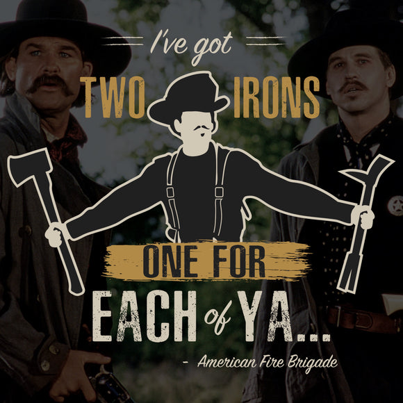 Doc Holiday “Two Irons” Tee