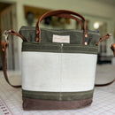 Olive Green Engineer Burn Bag-1