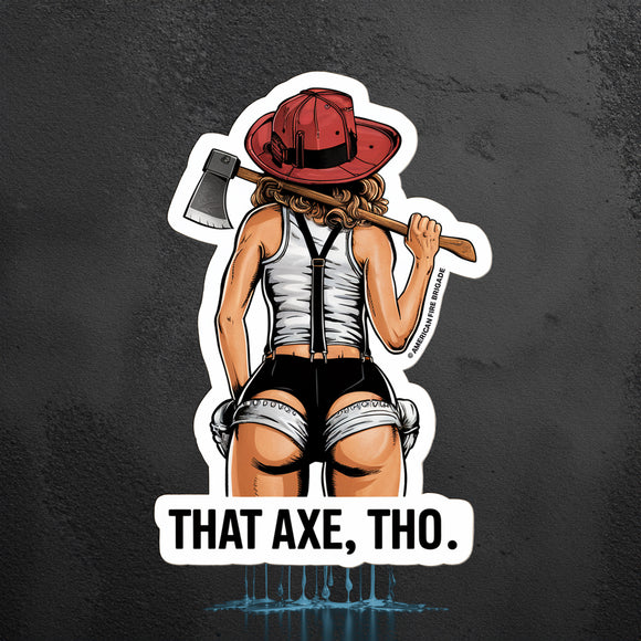 That Axe Sticker