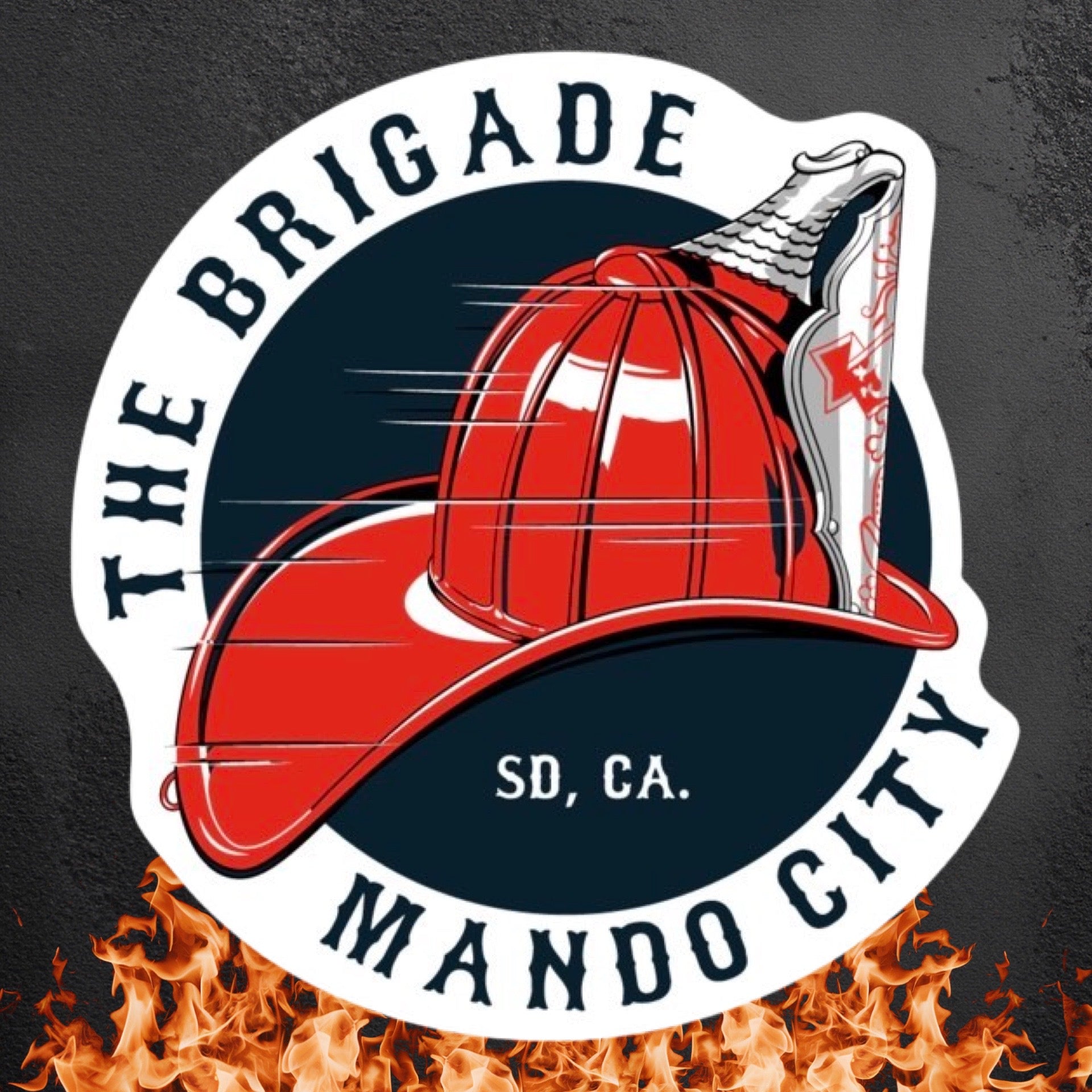Brigade Lid 1.0 Sticker