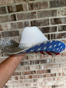 The "America" Hat - Crystal On Top-7