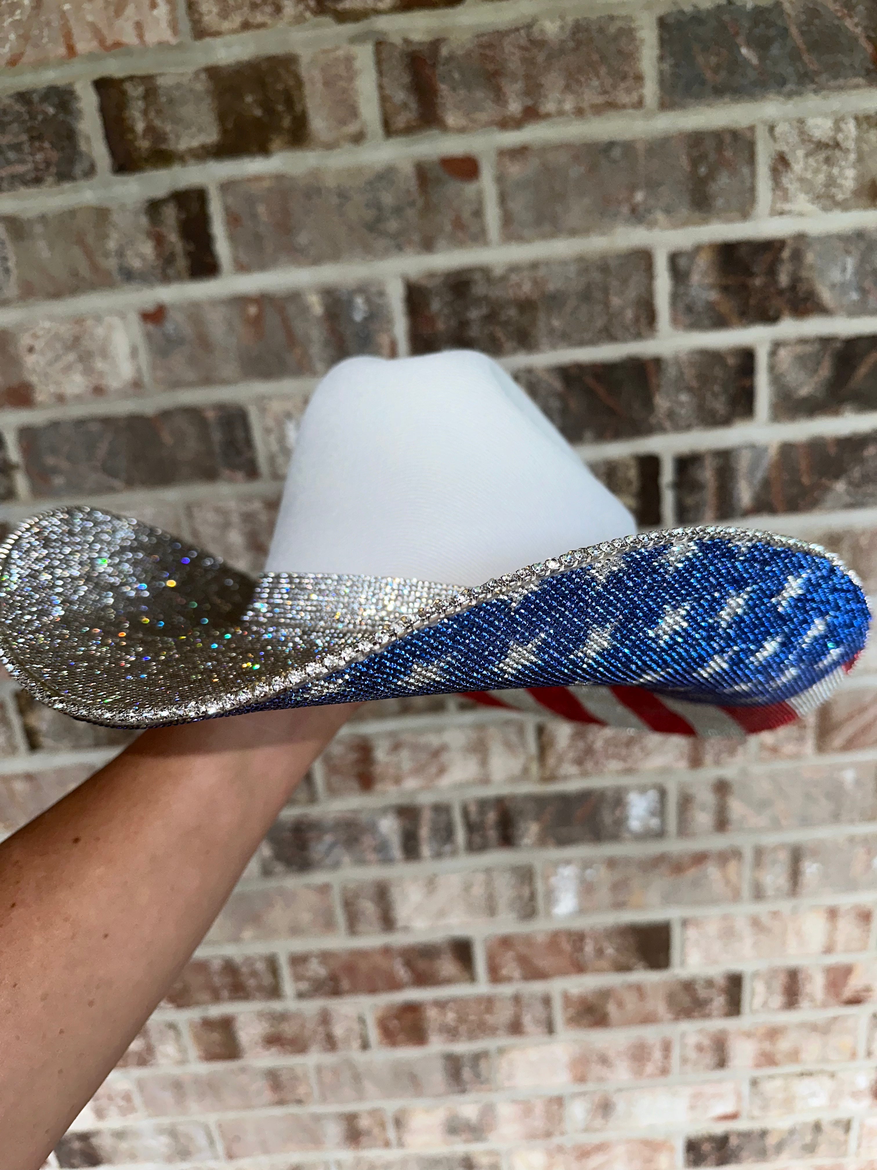 The "America" Hat - Crystal On Top