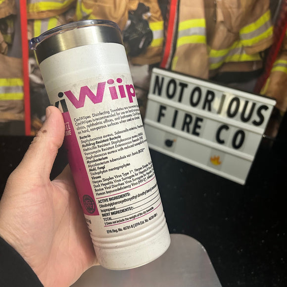 CaviWiipes Stainless Steel Tumbler