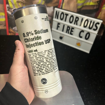 Normal Saline Stainless Steel Tumbler