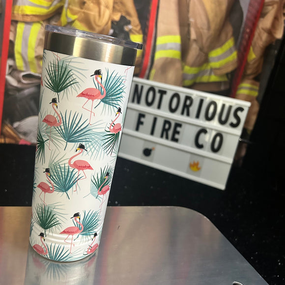 Pink Flamingos Stainless Steel Tumbler