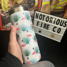 Pink Flamingos Stainless Steel Tumbler