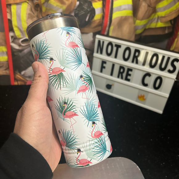 Pink Flamingos Stainless Steel Tumbler