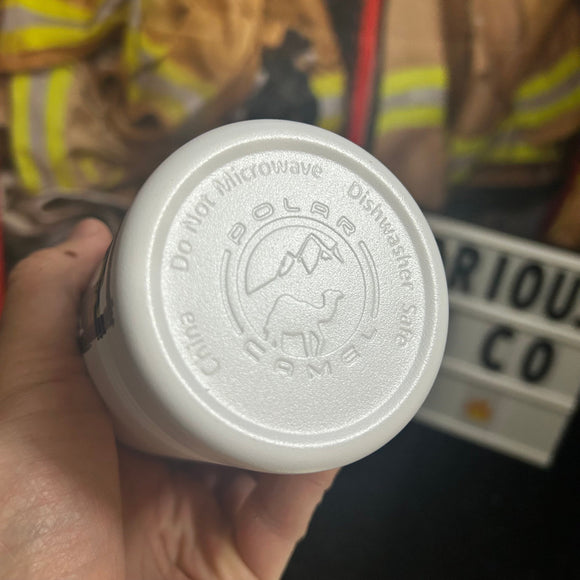 Zombie Firefighter Stainless Steel Tumbler