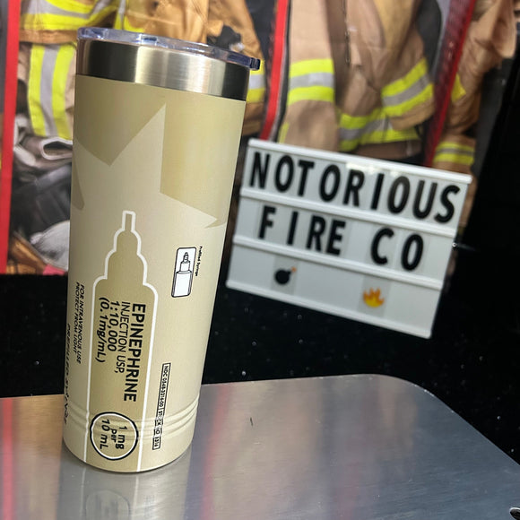 Epinephrine 20oz Stainless Steel Tumbler