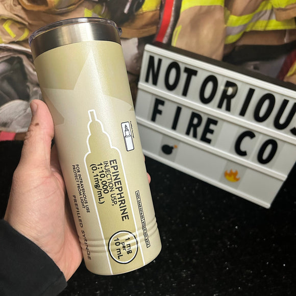 Epinephrine 20oz Stainless Steel Tumbler