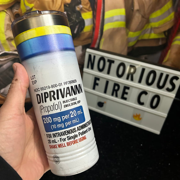 Propofol 20oz Stainless Steel Tumbler