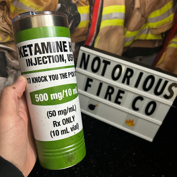Ketamine Stainless Steel Tumbler