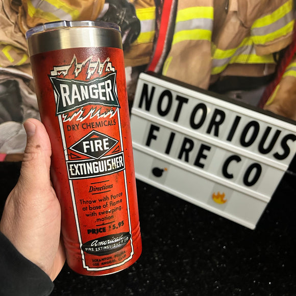 Ranger Dry Chem Stainless Steel Tumbler