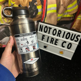 APW 32oz Stainless Steel Water Bottle